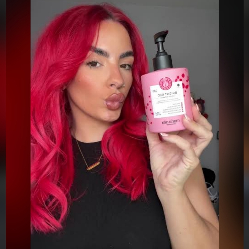 Maria Nila Bright Red Colour Refresh Masque Brand New!